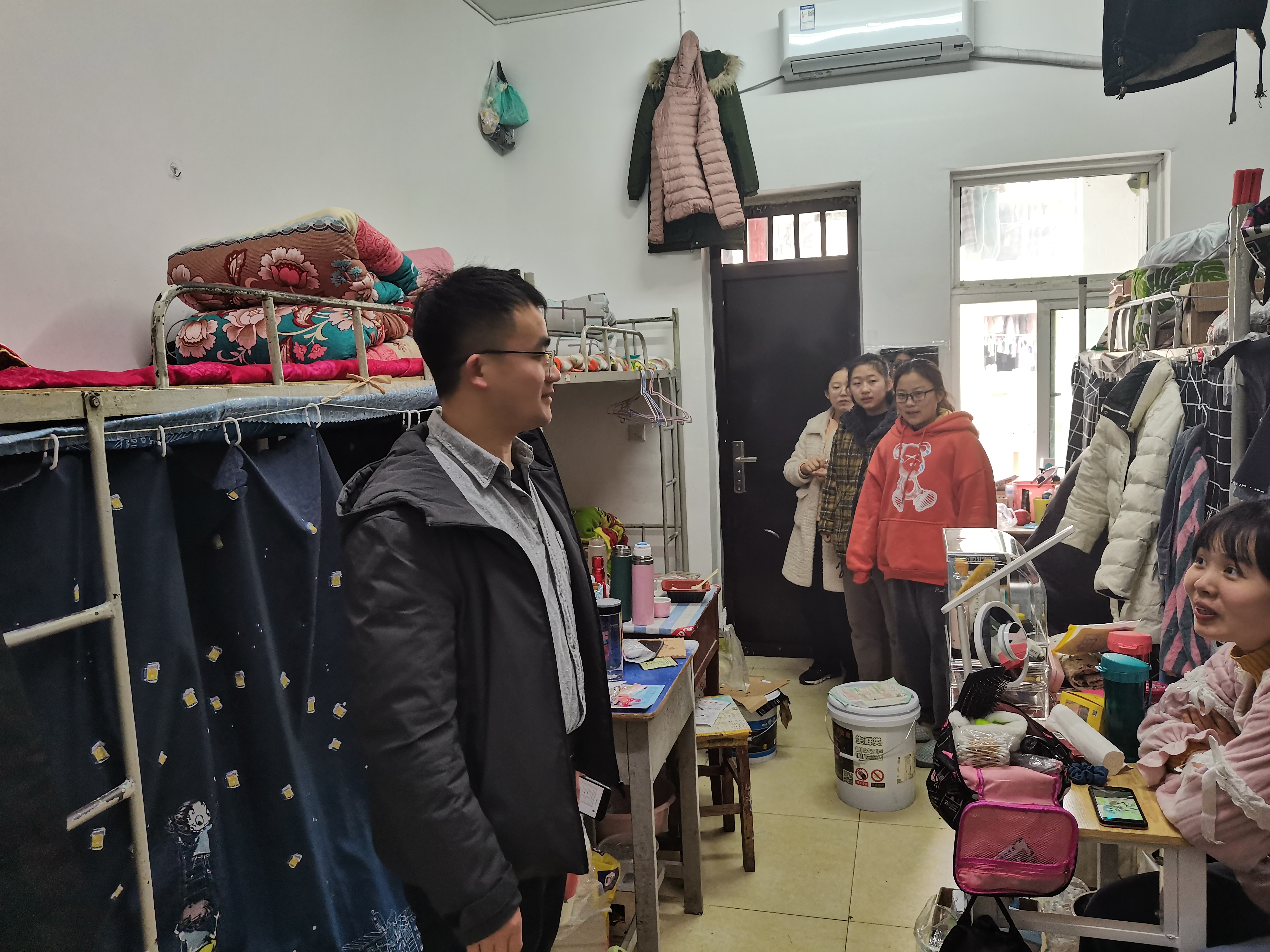食品学院开展期末宿舍安全检查活动-信阳农林学院-食品学院