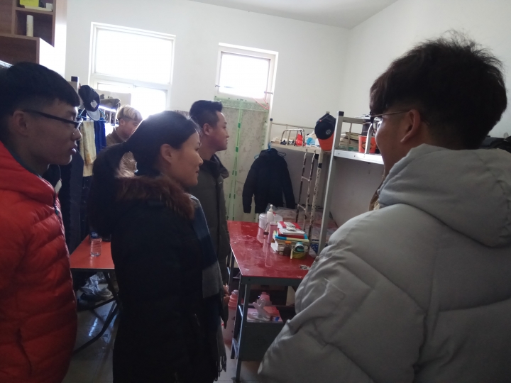 水产学院开展期末宿舍安全及人员检查-信阳农林学院
