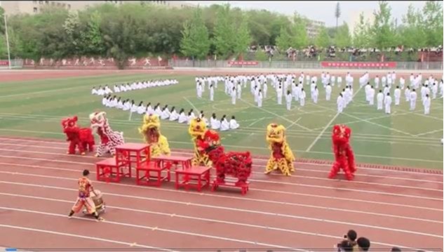 Dragon and Lion Performance